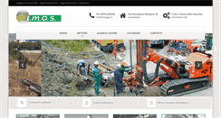 Desktop Screenshot of imosgeo.it