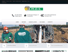 Tablet Screenshot of imosgeo.it